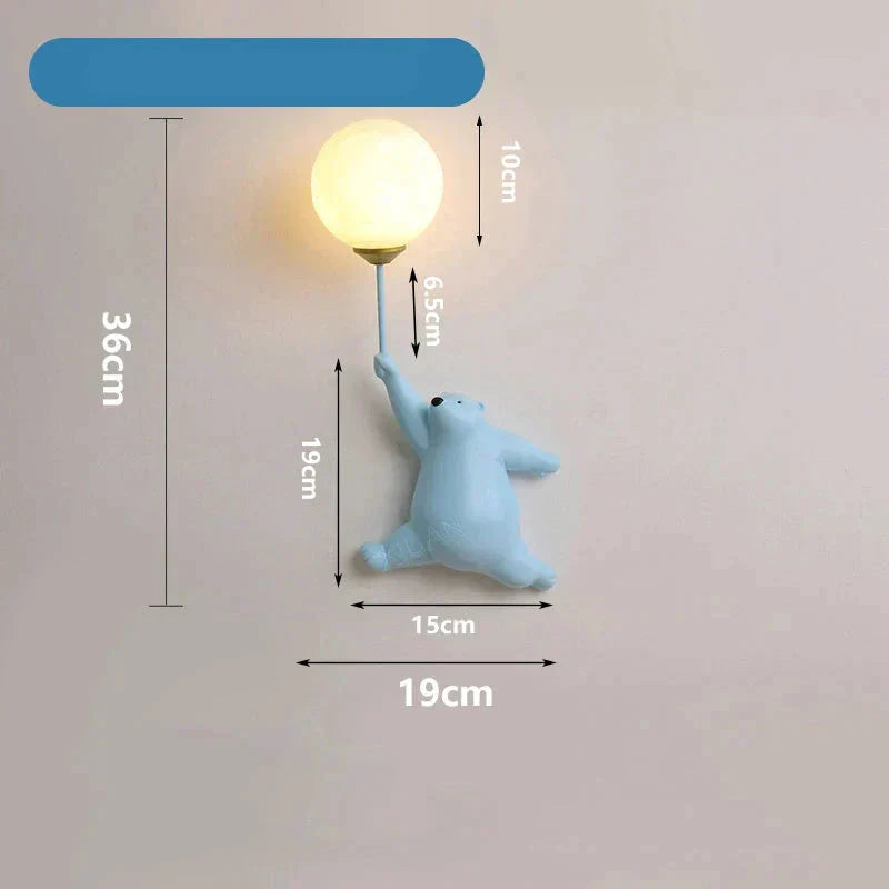MagicToon – Lampe murale cartoon pour enfants