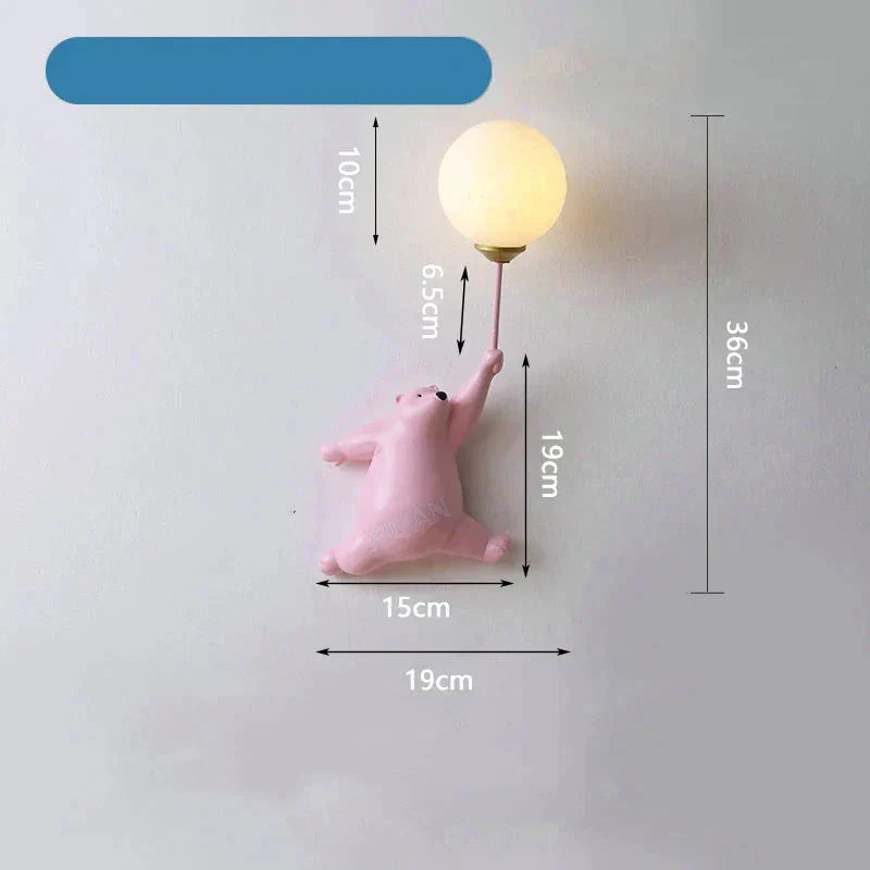 MagicToon – Lampe murale cartoon pour enfants