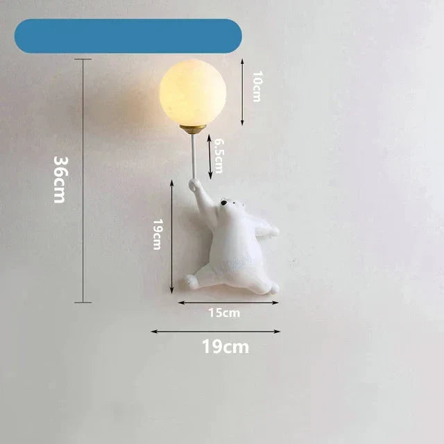 MagicToon – Lampe murale cartoon pour enfants