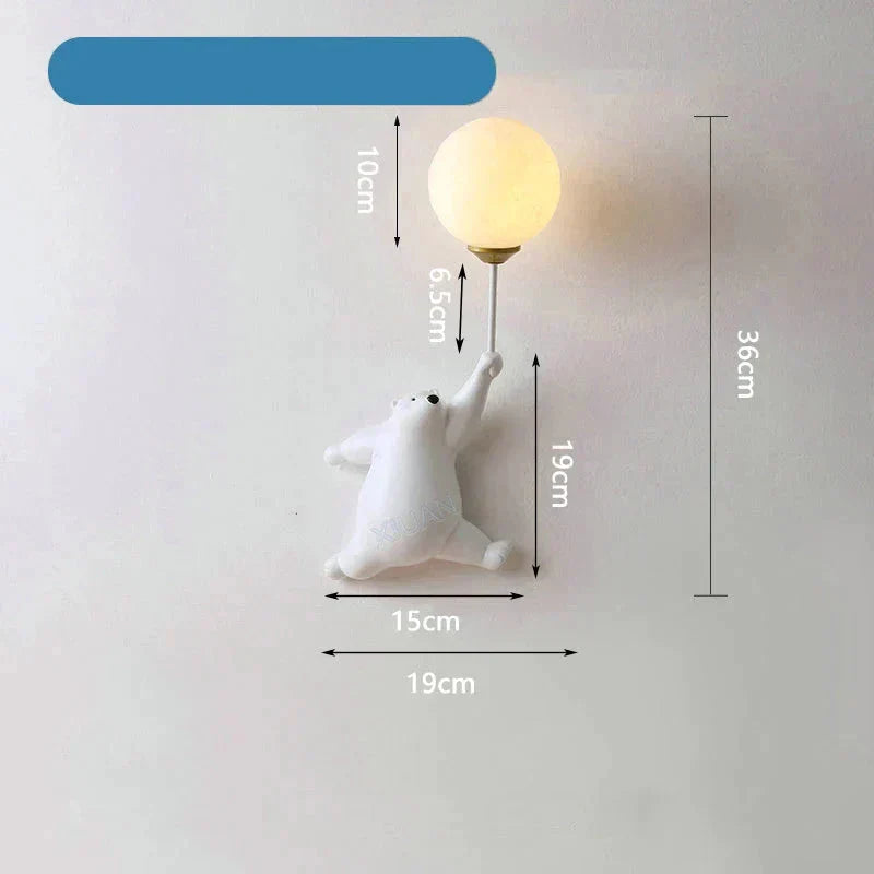 MagicToon – Lampe murale cartoon pour enfants