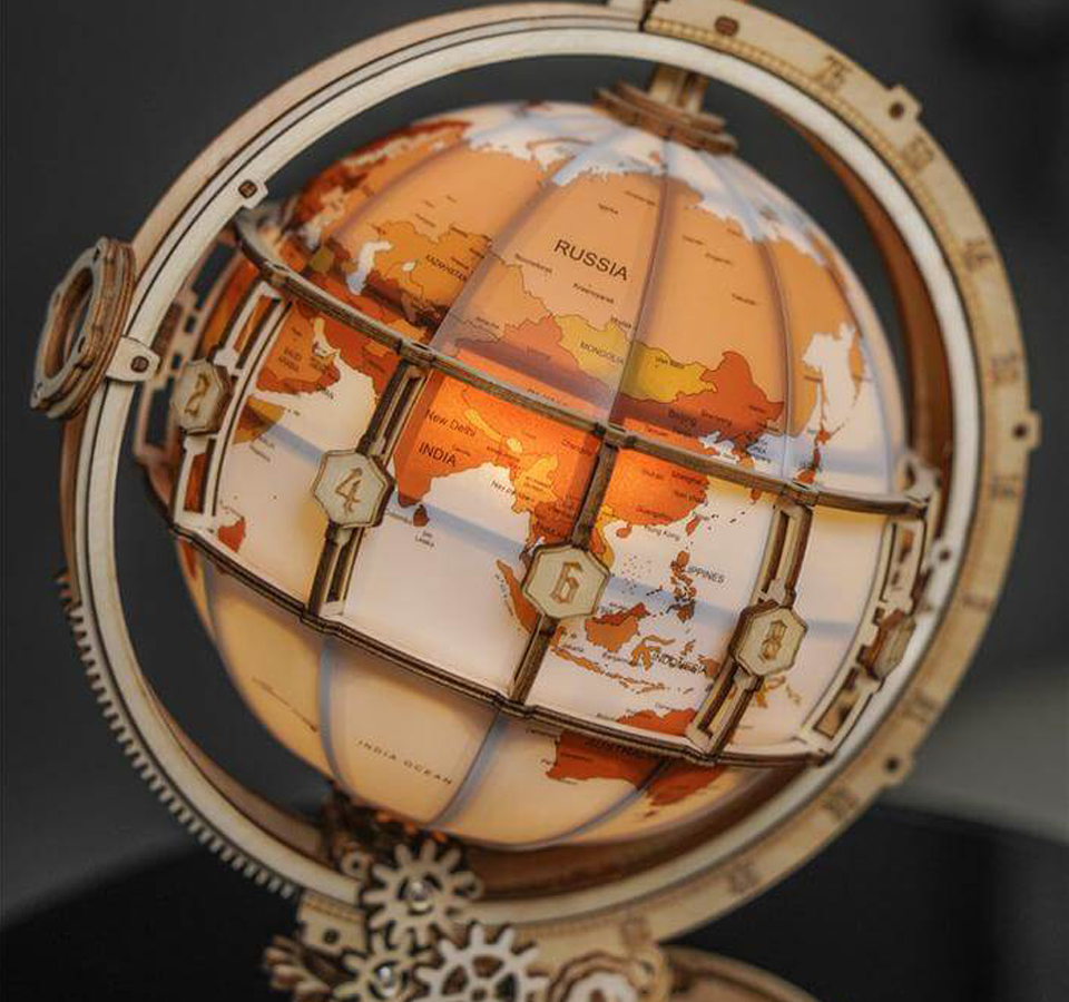 Floroux Vision | Globe Light | Élégant Harmonieux