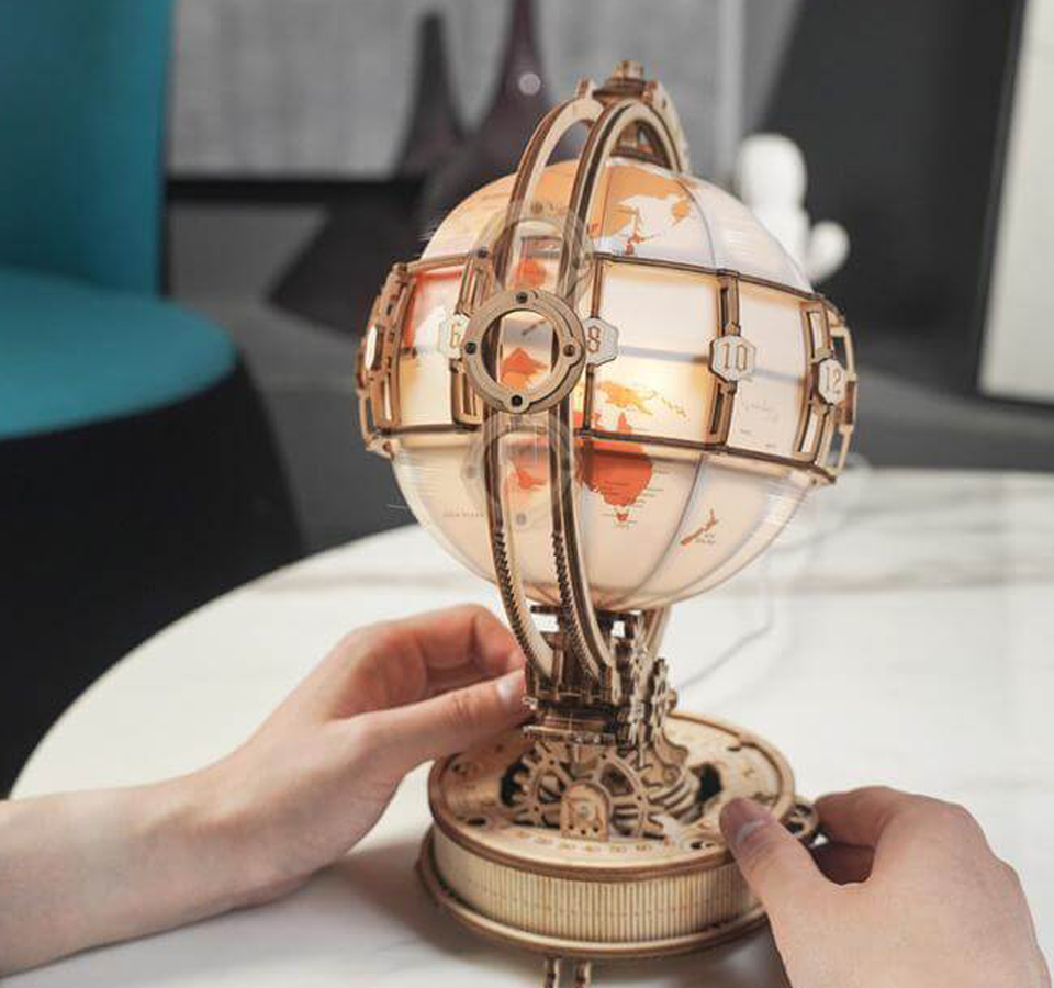 Floroux Vision | Globe Light | Élégant Harmonieux