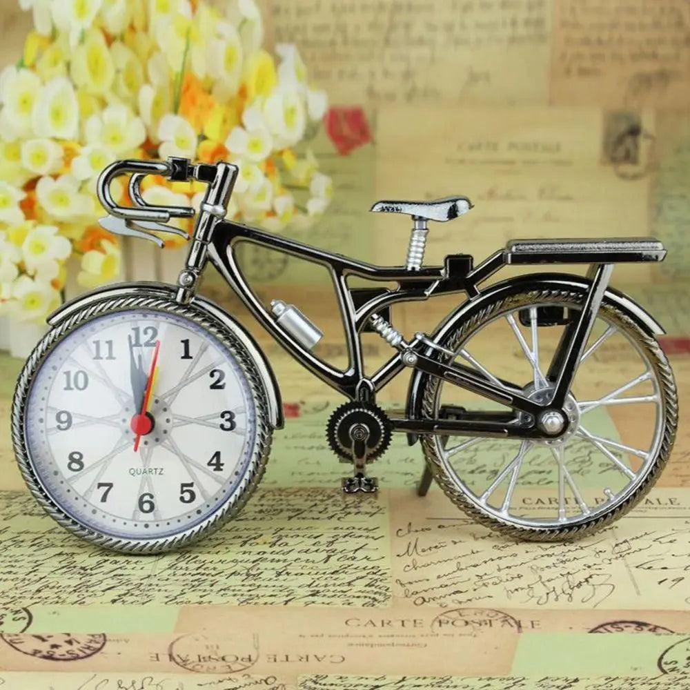 Horloge de réveil rétro créative – Style vintage – Plastique