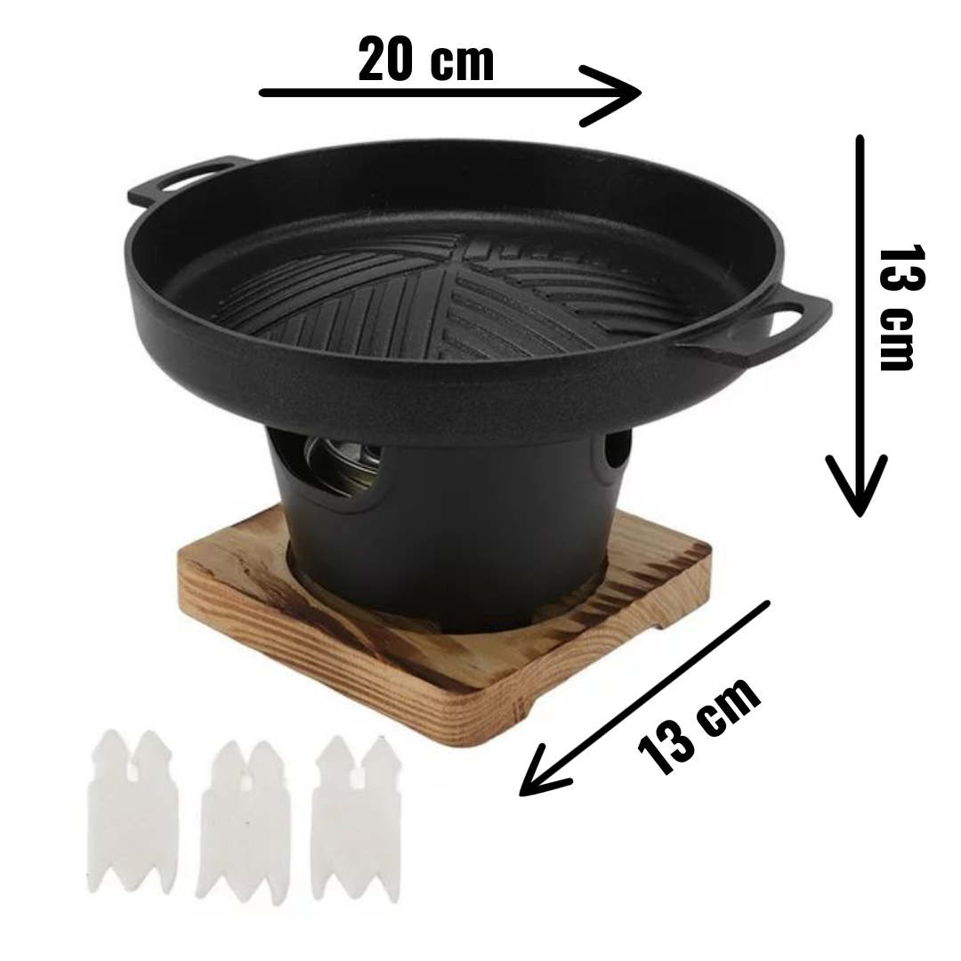 GrillMaster Pro - Barbecue portable élégant pour les loisirs en extérieur