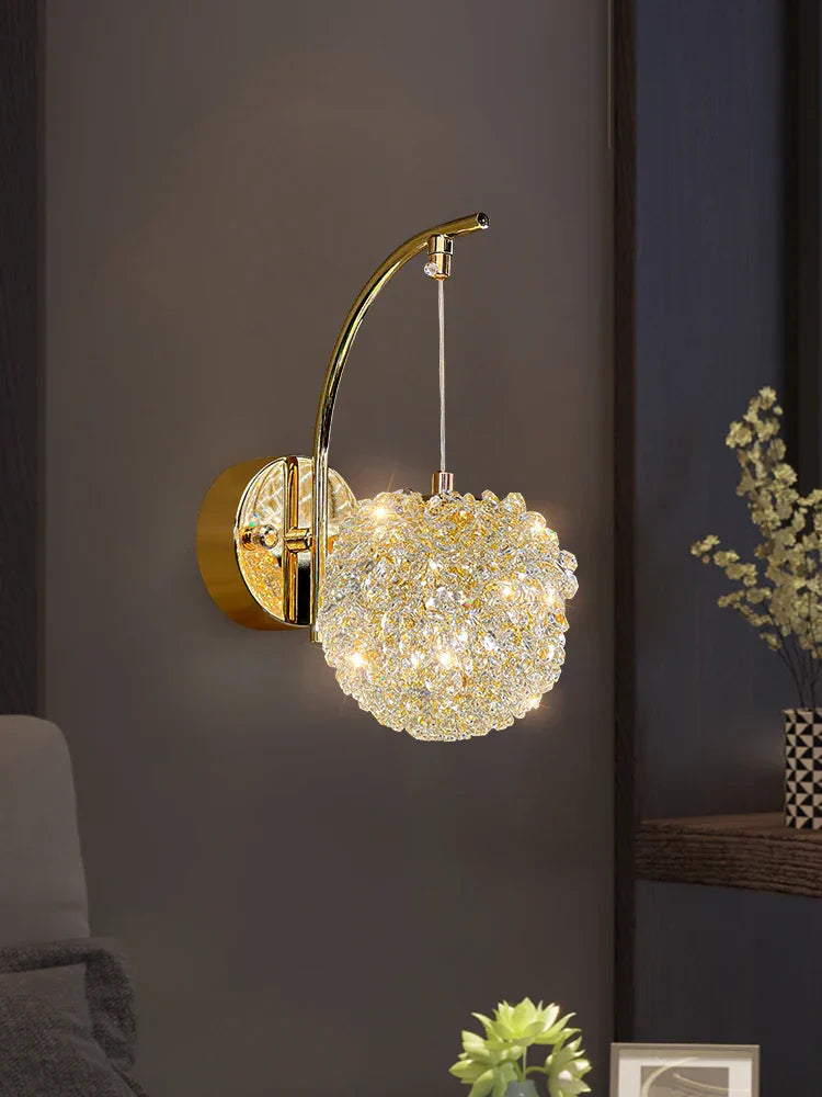 Applique en cristal de luxe - Éclairage raffiné pour votre intérieur