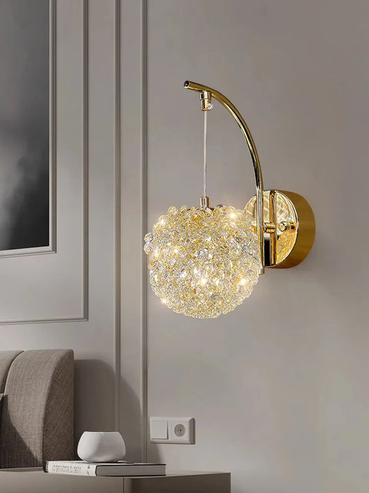 Applique en cristal de luxe - Éclairage raffiné pour votre intérieur