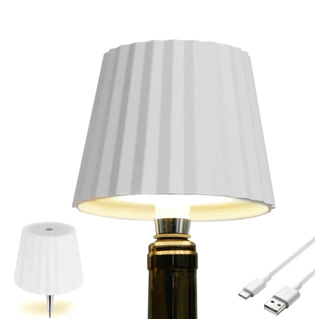 Floroux - Lampe de table bouteille