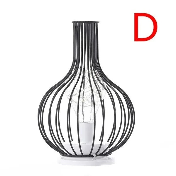 Vintage Glow – lampes de table creuses nostalgiques