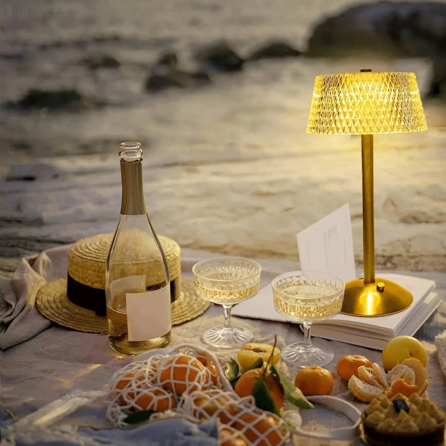 Floroux | Lampe de table rétro design sans fil