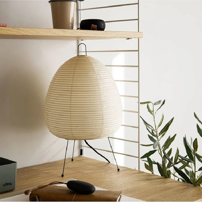 Floroux – Lampe de table inspirée du Japon pour une ambiance calme