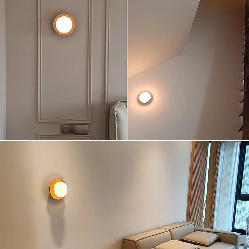 Floroux Applique Murale Simple Blanche