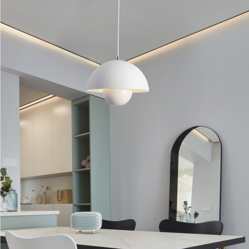 Floroux LED pendant lamp | Modern design | Dimmable ambient light | Elegant lighting for dining room and living room