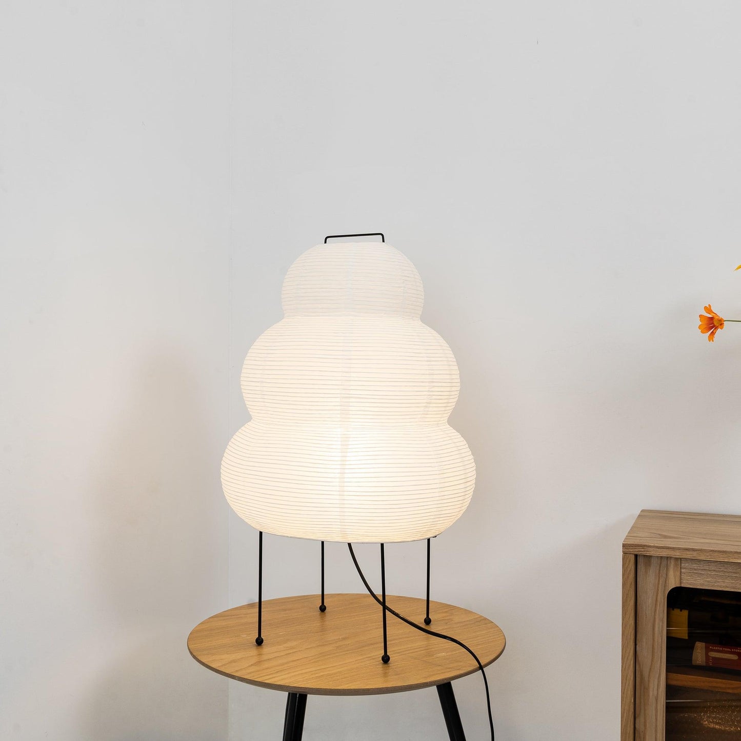 Floroux Washi Table Lamp | Handcrafted Lighting | Japanese Design | Natural Elegance