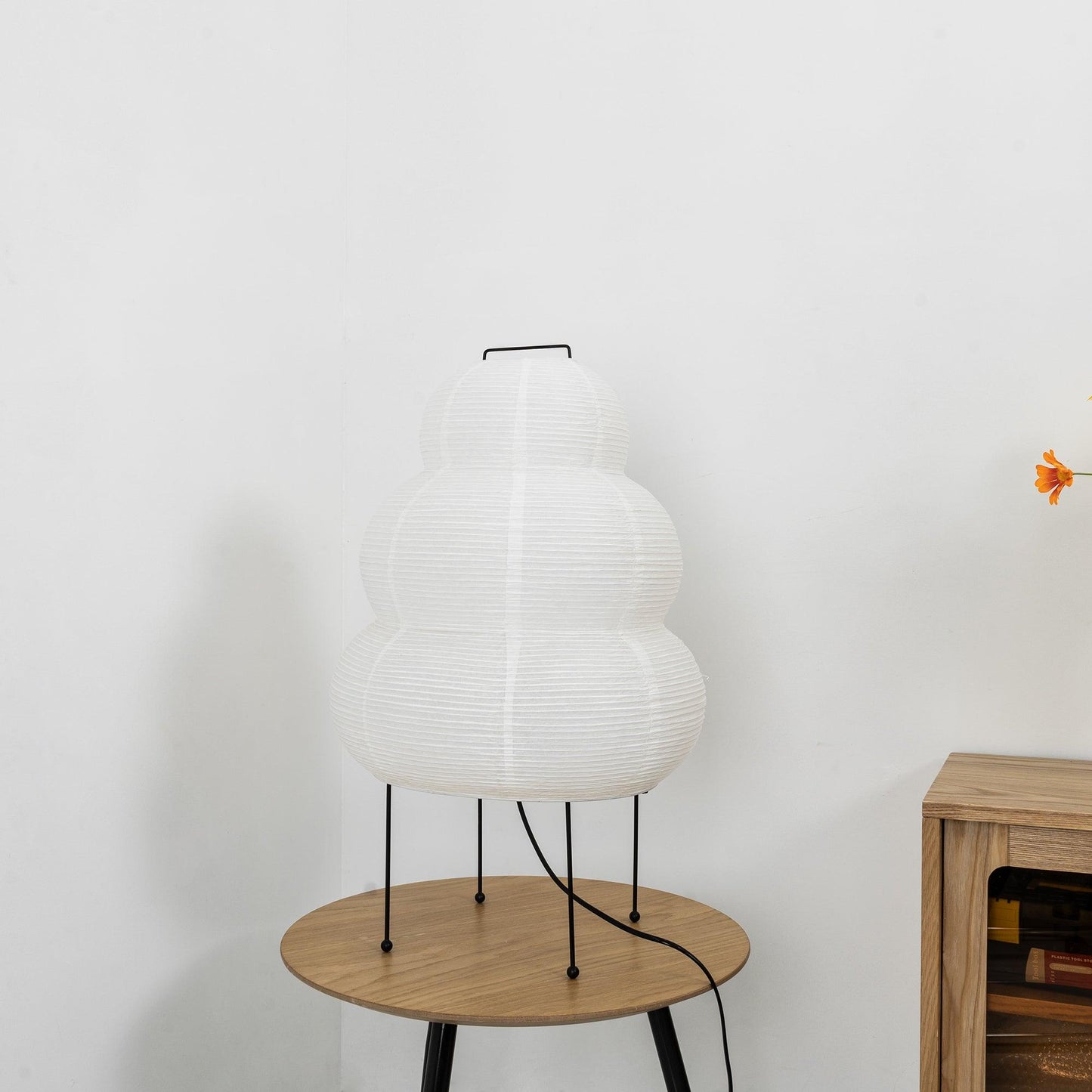 Floroux Washi Table Lamp | Handcrafted Lighting | Japanese Design | Natural Elegance