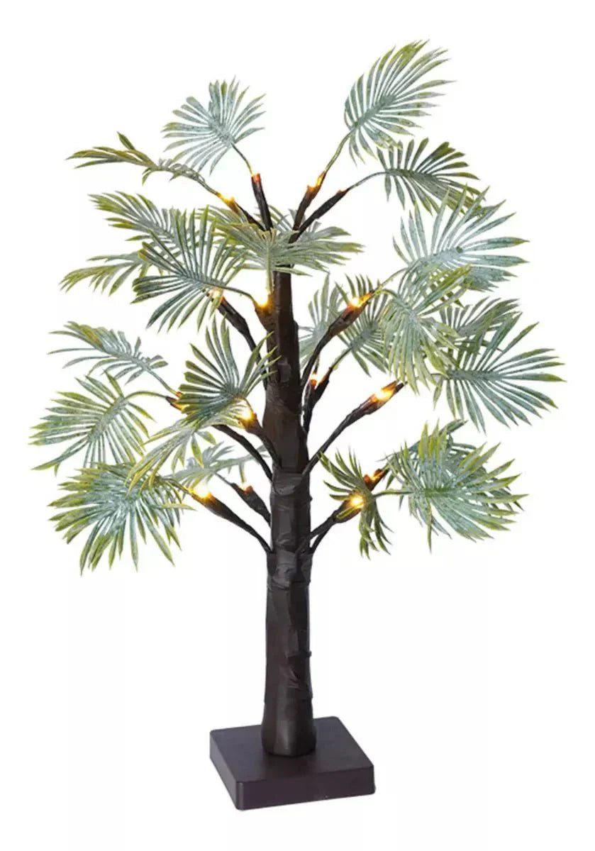 Floroux Éclairage LED en Feuille de Palmier