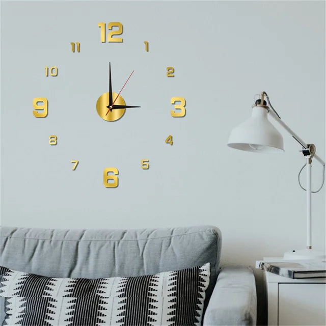 Floroux - Horloge murale sans cadre