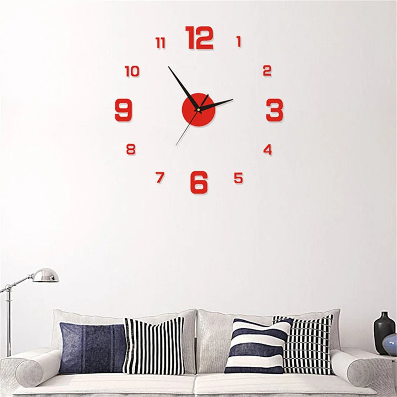 Floroux - Horloge murale sans cadre