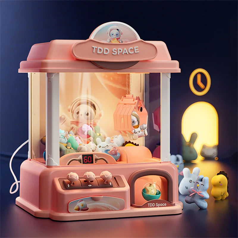 Mini Machine à Griffes Standard - Jeu de Capture de Poupées Interactif, Cadeau de Noël Amusant pour Enfants