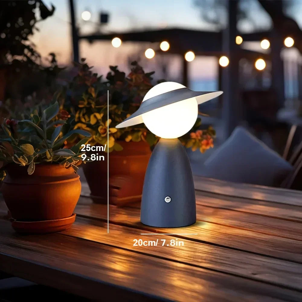 TouchGlow™ – Lampe de table LED sans fil avec fonction de charge