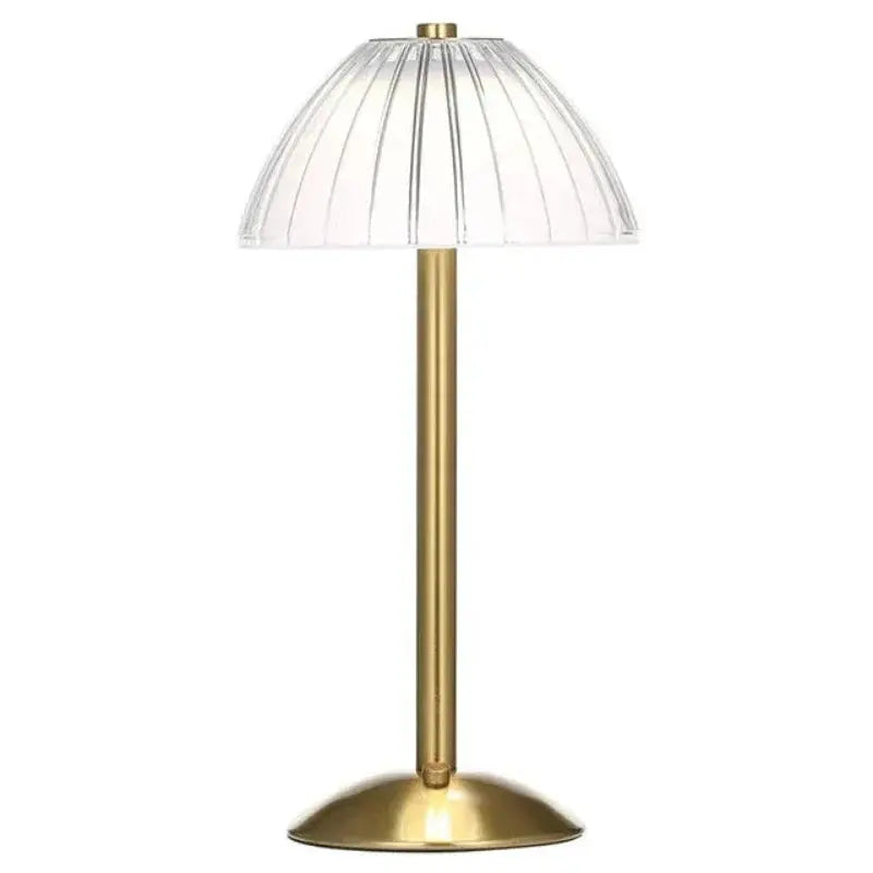 RadianceCrystal - Élégante lampe de table en cristal
