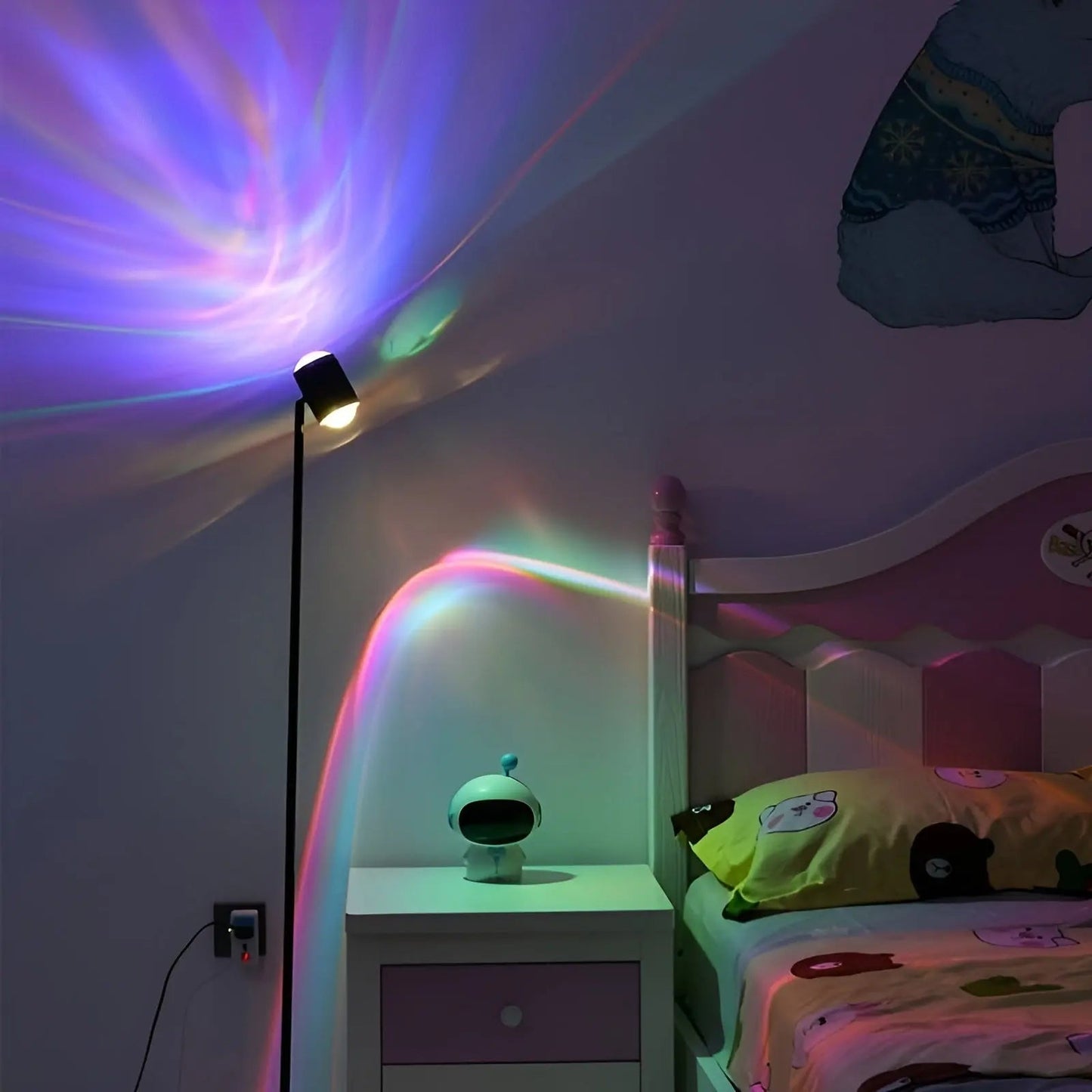 Éclairage de rêve DreamGlow – Palette de couleurs envoûtante et connexion USB