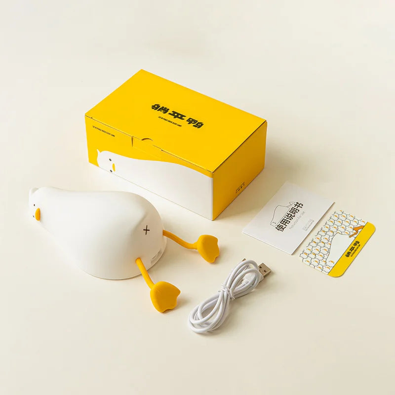 Floroux LED Canard-Lampe d'ambiance | Lampe de nuit amusante | Déco LED pour la maison & la chambre d'enfants