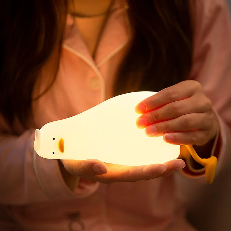 Floroux LED Canard-Lampe d'ambiance | Lampe de nuit amusante | Déco LED pour la maison & la chambre d'enfants