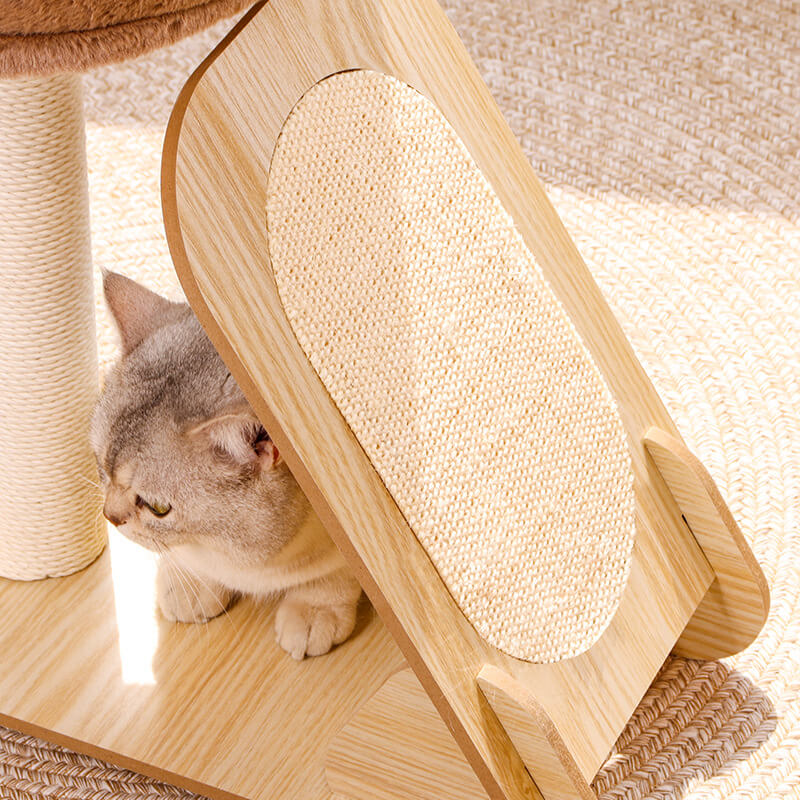 Arbre à chat durable pour grimper avec poteau à griffer en sisal