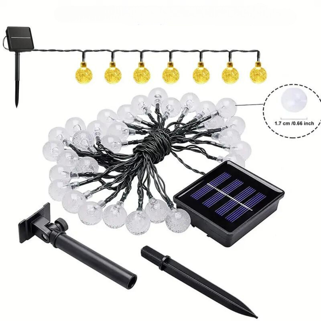 Guirlandes lumineuses solaires pour l'extérieur - EcoGlow