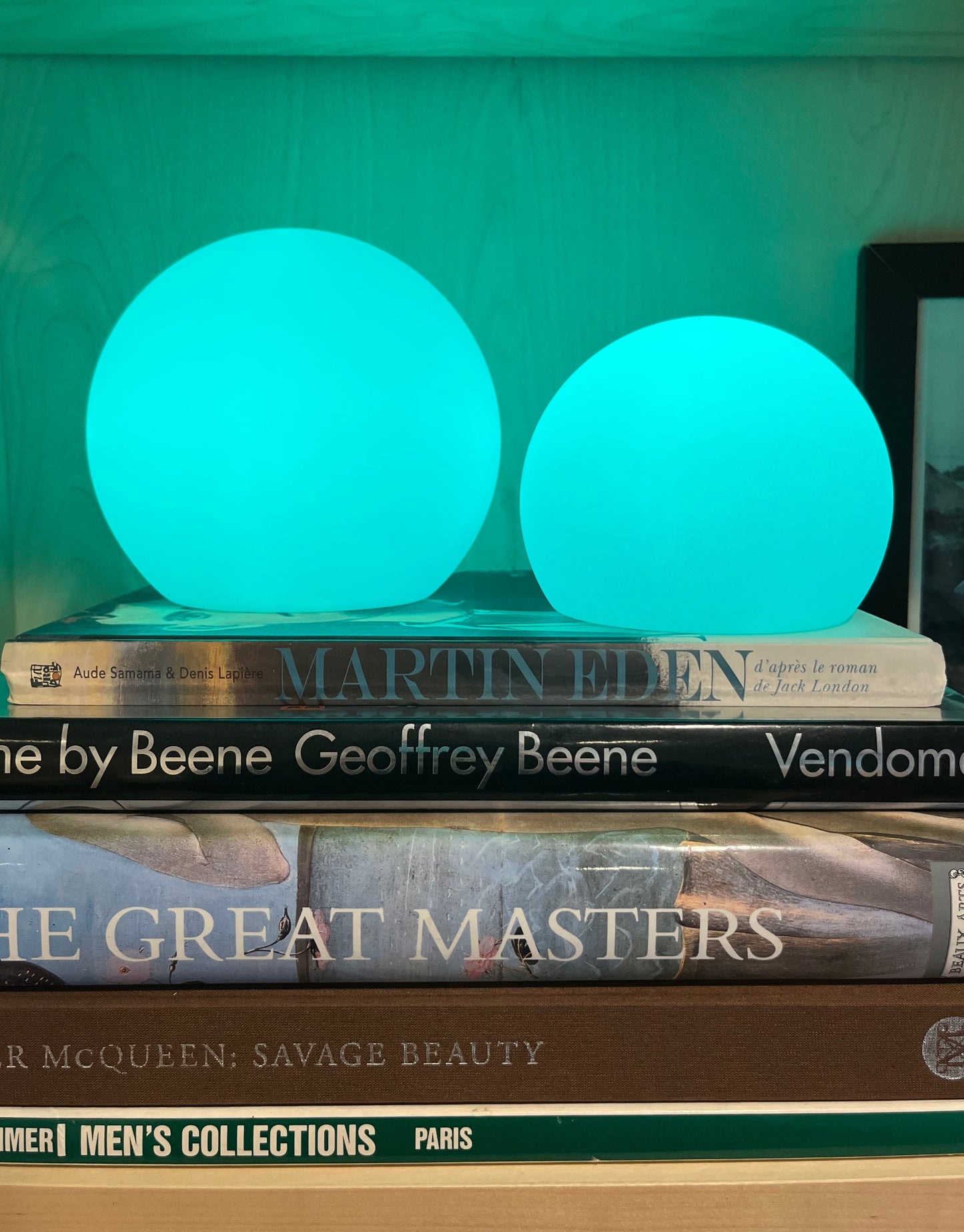 Lampe de table LED sans fil Moon avec batteries rechargeables