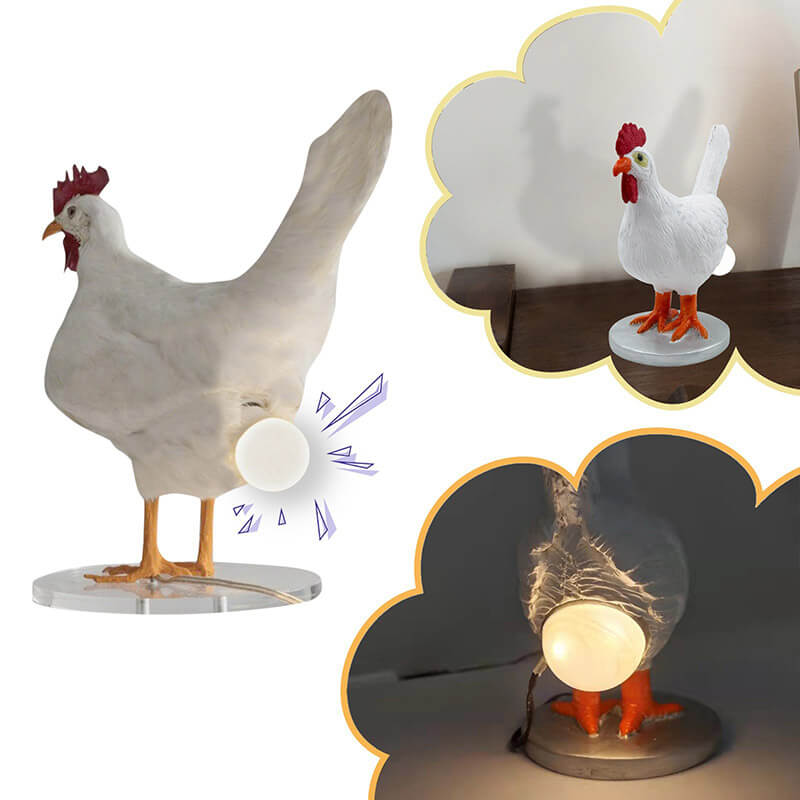 Floroux Night Light | LED Egg Design Night Lamp | Wireless & Ambient Light for the Home