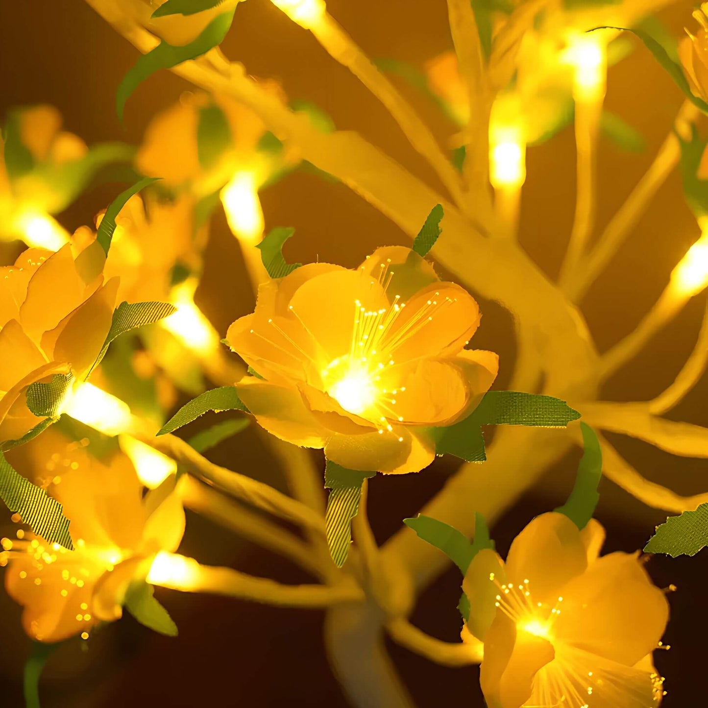 Lampe de table au design d'arbre enchanteur