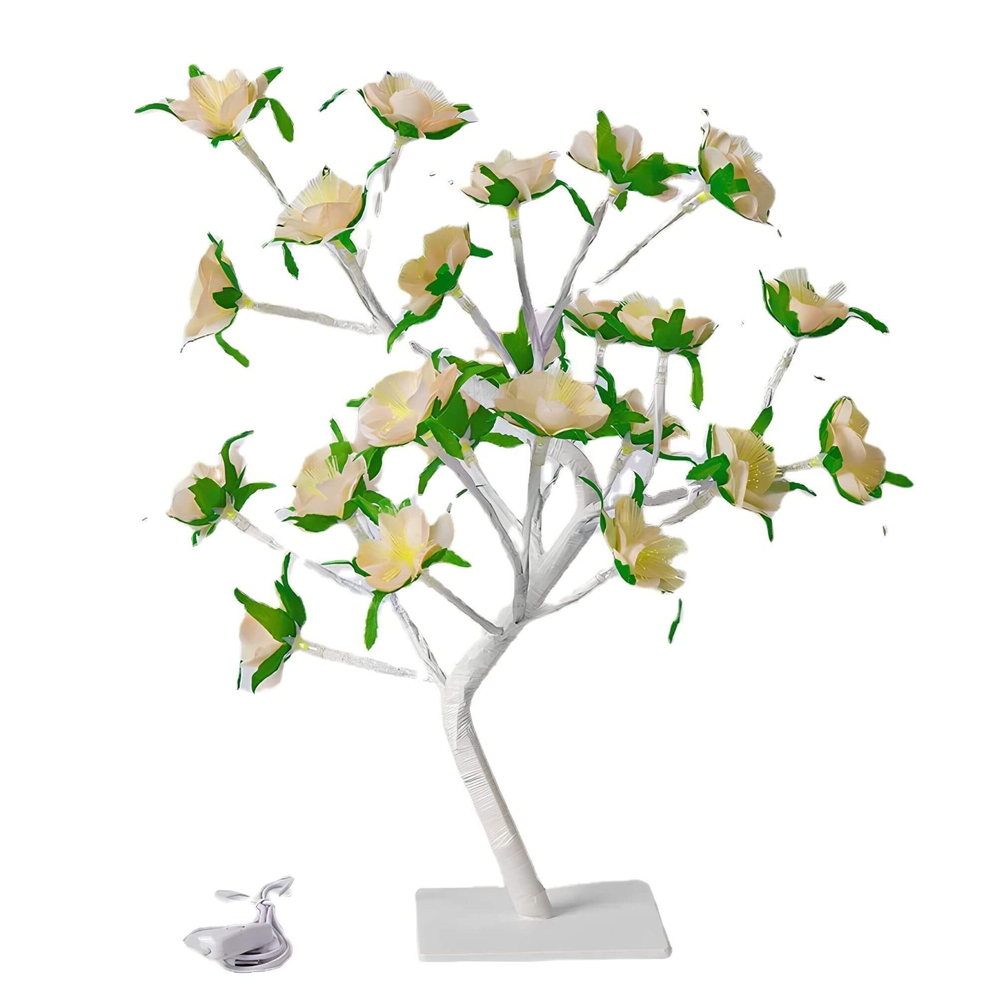 Lampe de table au design d'arbre enchanteur