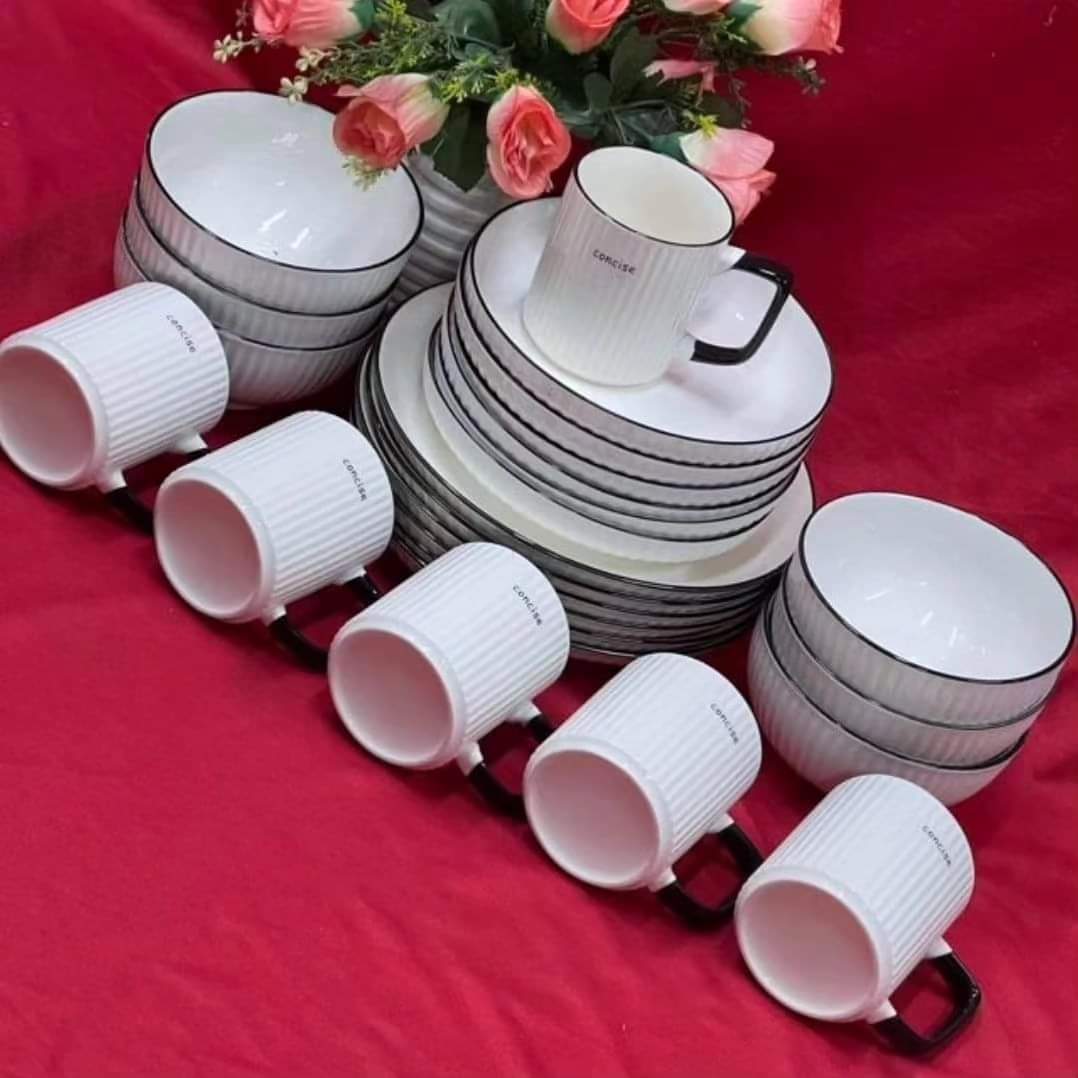 Set de dîner de 24 pièces