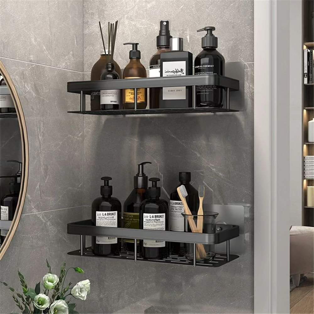 Étagères de salle de bain / Organisateur de douche Candy Salle de bain Noir