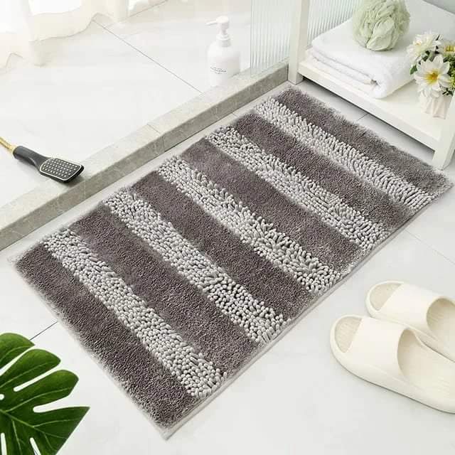 Tapis de bain en chenille