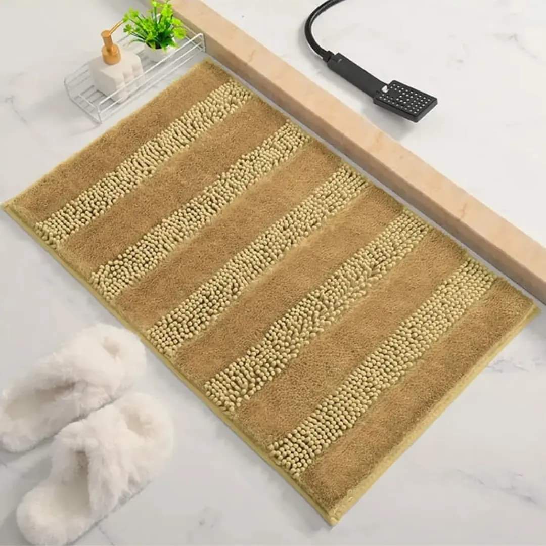 Tapis de bain en chenille
