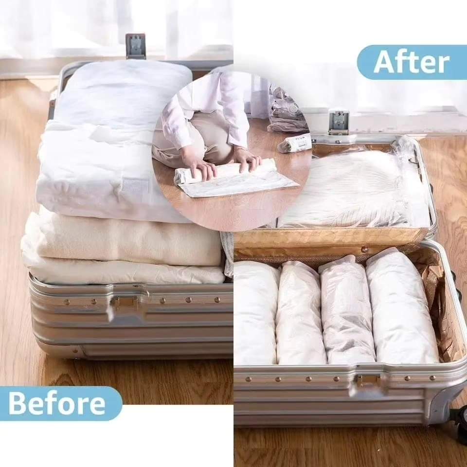 10pcs Organisateur de Vêtement de Compression de Voyage