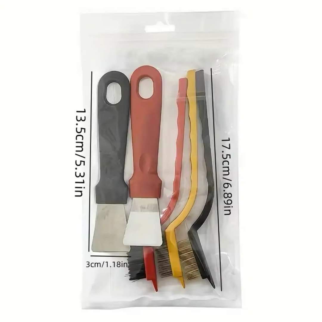Set de 5 brosses de nettoyage pour cuisine