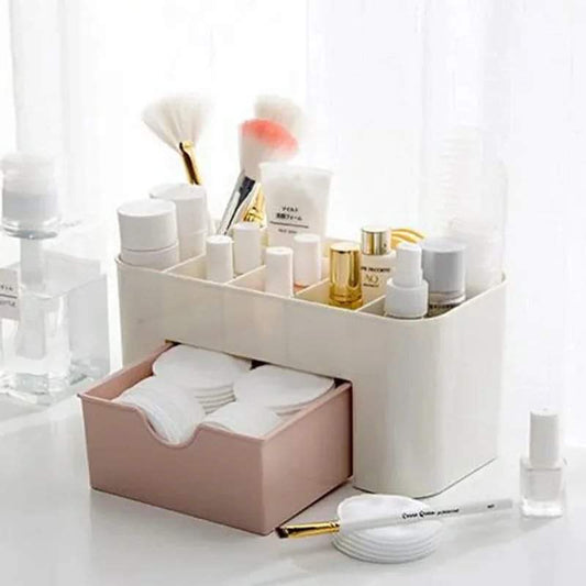 Organisateur de maquillage mini crème avec tiroir pêche noir