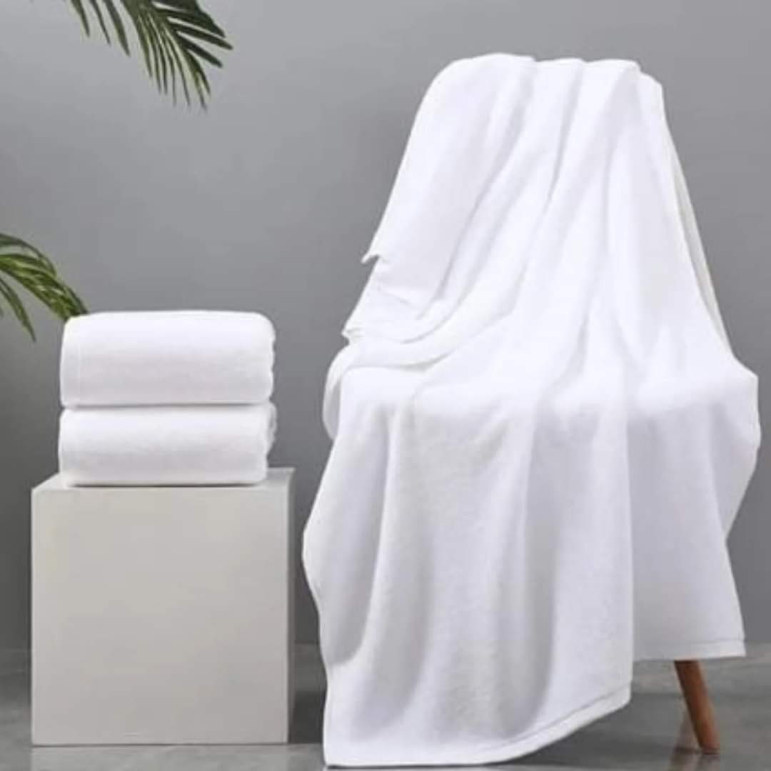 Serviettes en coton blanches grandes