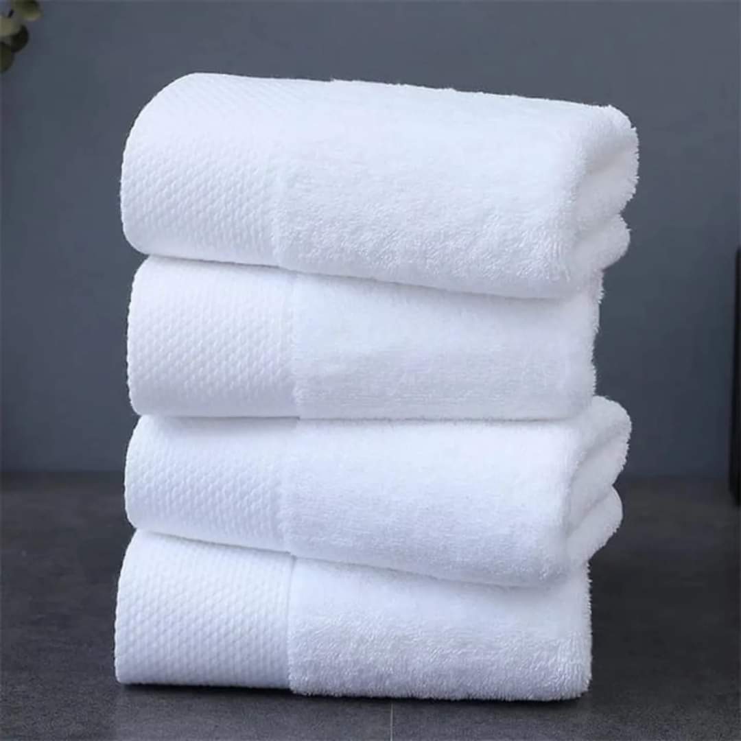 Serviettes en coton blanches grandes