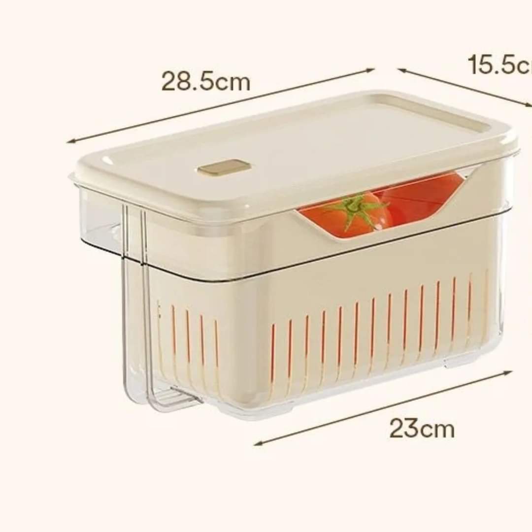 Boîte de rangement en acrylique / organisateurs de réfrigérateur