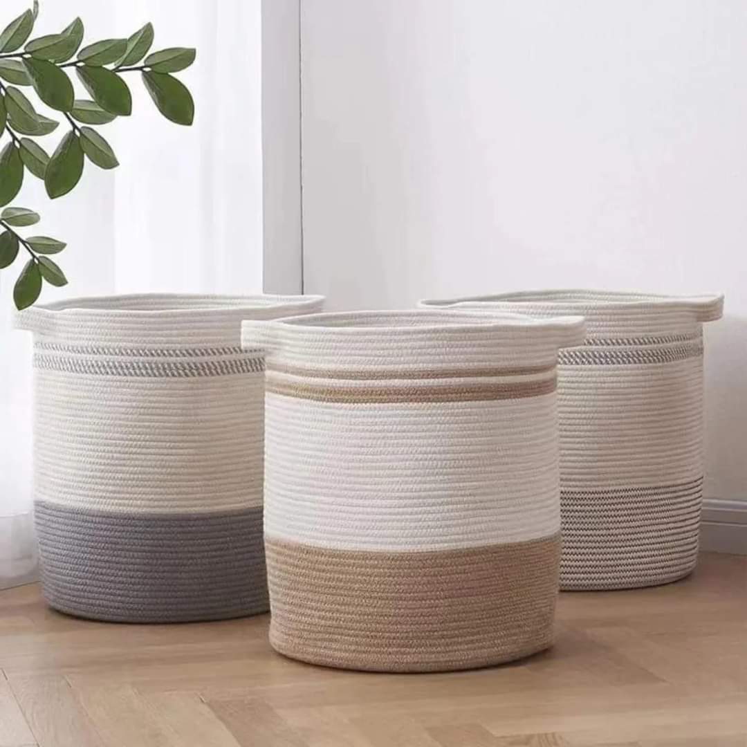 Panier multi-usages tissé à la main