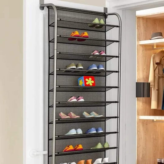 Organisateur de porte à chaussures à 10 niveaux