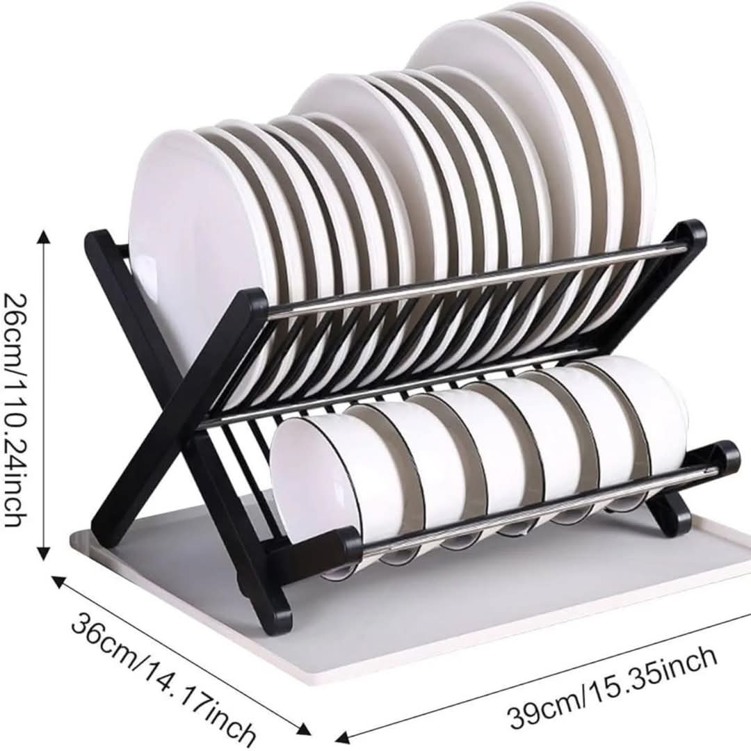 Égouttoir à vaisselle pliable