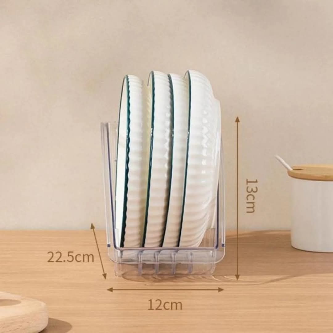Support de rangement pour couvercle d'assiette à dîner