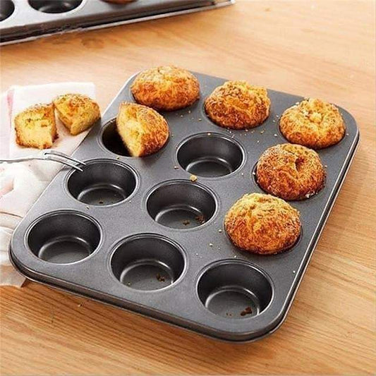 Moules à cupcakes antiadhésifs