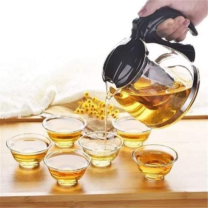 Théière en verre à infuser
