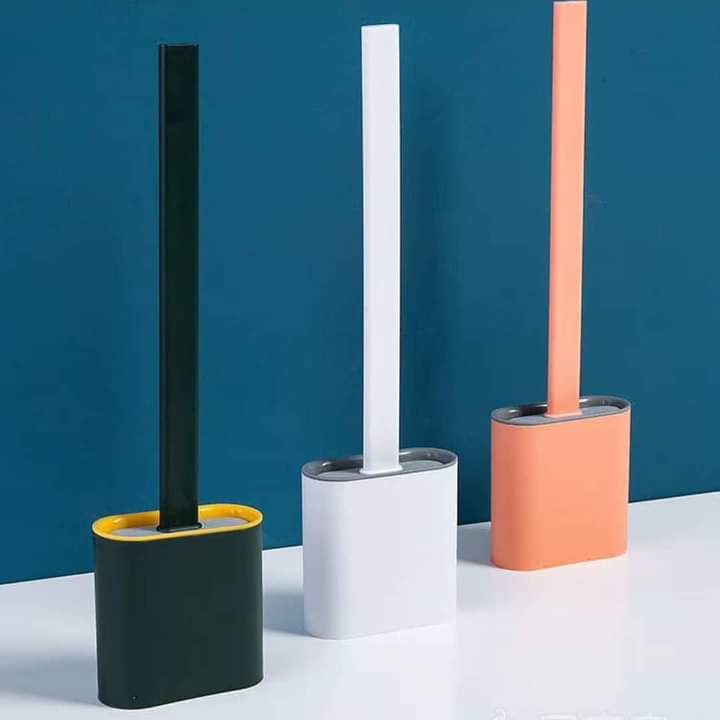 Ensemble de brosses de toilette en silicone